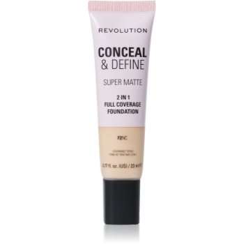 Revolution Conceal & Define machiaj cu efect matifiant - imagine 2